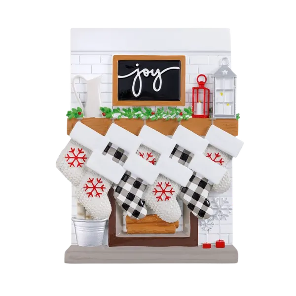 TT2030-9 - Fireplace Mantle Family of 9