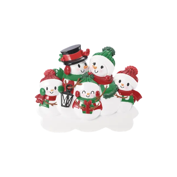 TT2255-5 - NEW SNOWMAN FAMILY of 5