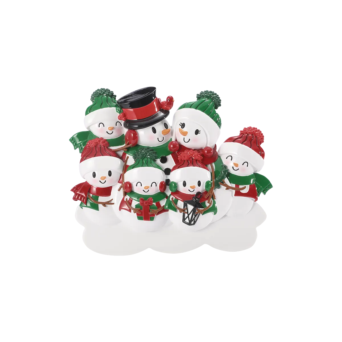 TT2255-7 - NEW SNOWMAN FAMILY of 7